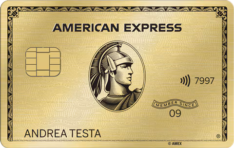 Gold American Express