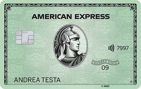 Green American Express